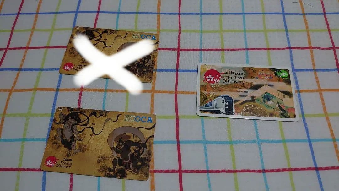 訪日外国人用 限定ICOCA Suica【バラ売り可】