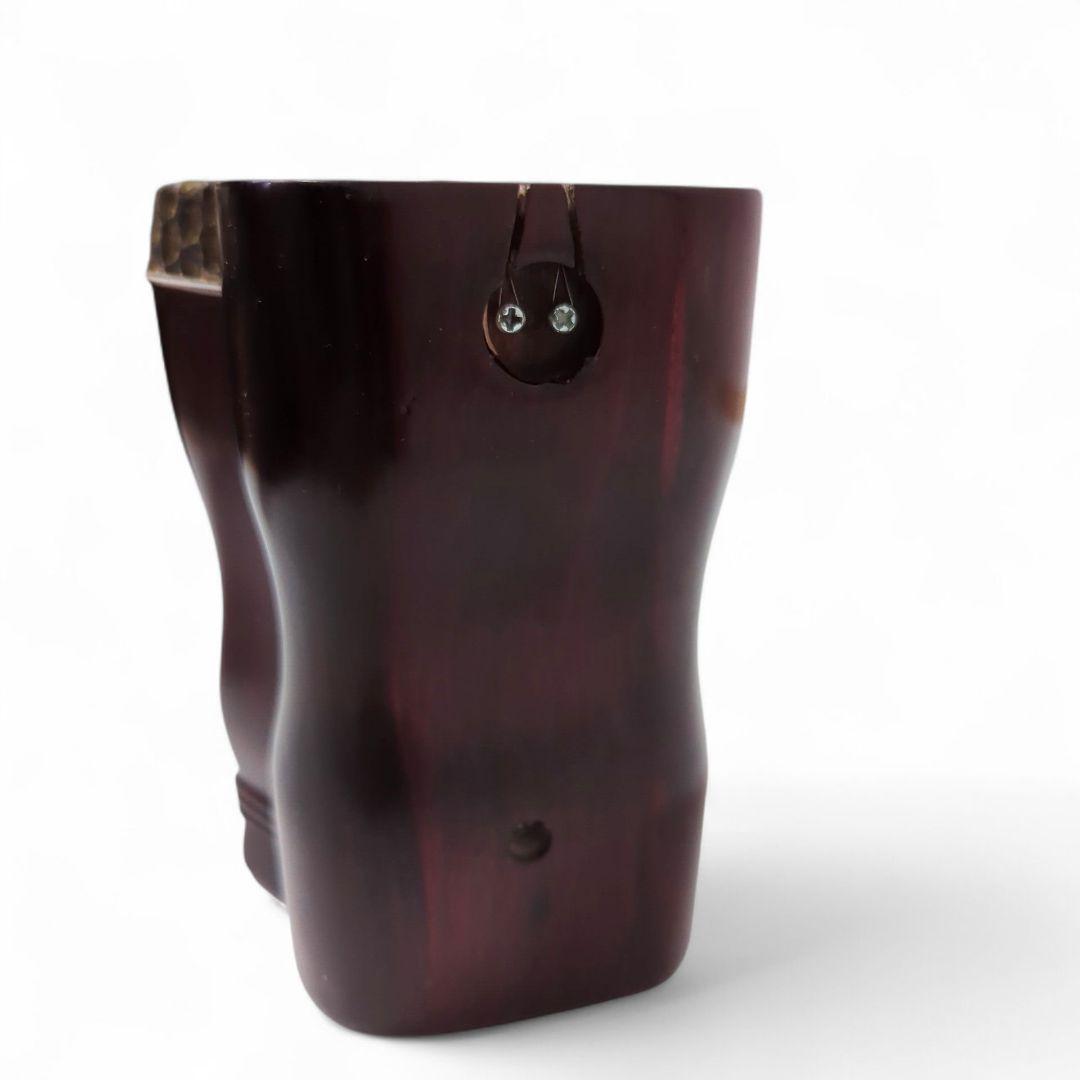 萬菊根製 二胡 優質紫檀 蛇本革 弓付き ケース付き