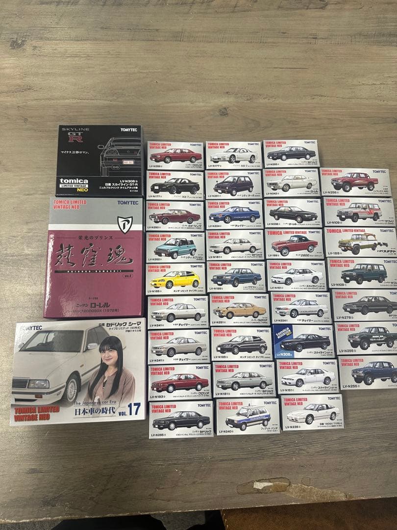 か*み様 新品未使用！トミカリミテッド ヴィンテージ ネオ ミニカーセット 37