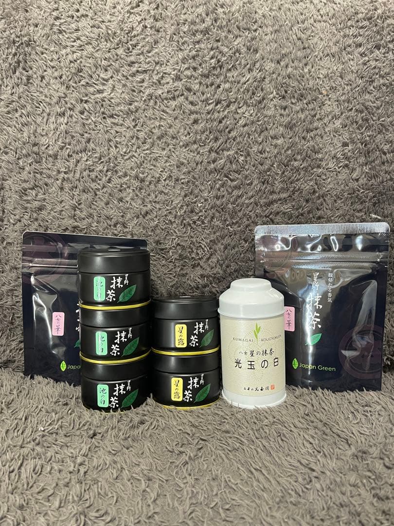 星野製茶園　抹茶　八女の華　星の露　池の白　光玉の白　高級　希少