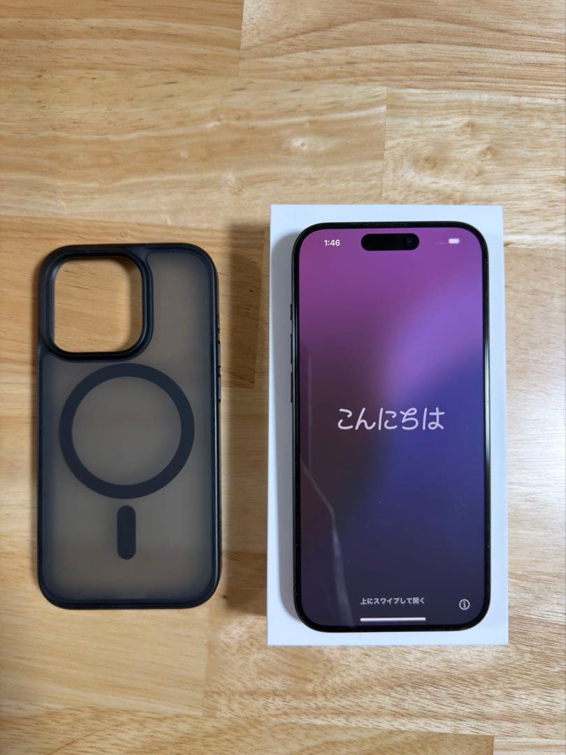 iPhone 15 Pro 128GB ブラックチタニウム　SIMフリー