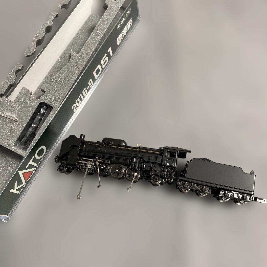 訳あり品　KATO Nゲージ D51 標準形 2016-9 鉄道模型 蒸気機関車
