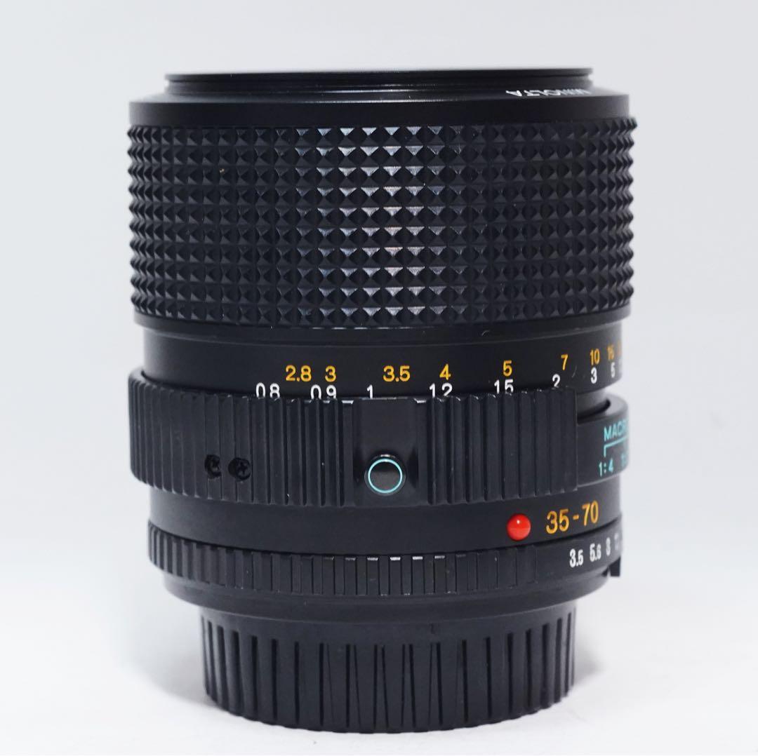 美品 Minolta new MD ZOOM 35-70mm F3.5 マクロ付