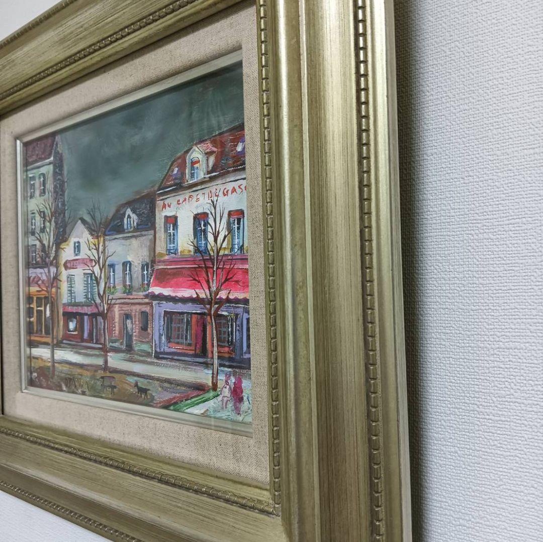 小澤勇寿郎　テアトル広場　美品の油絵です