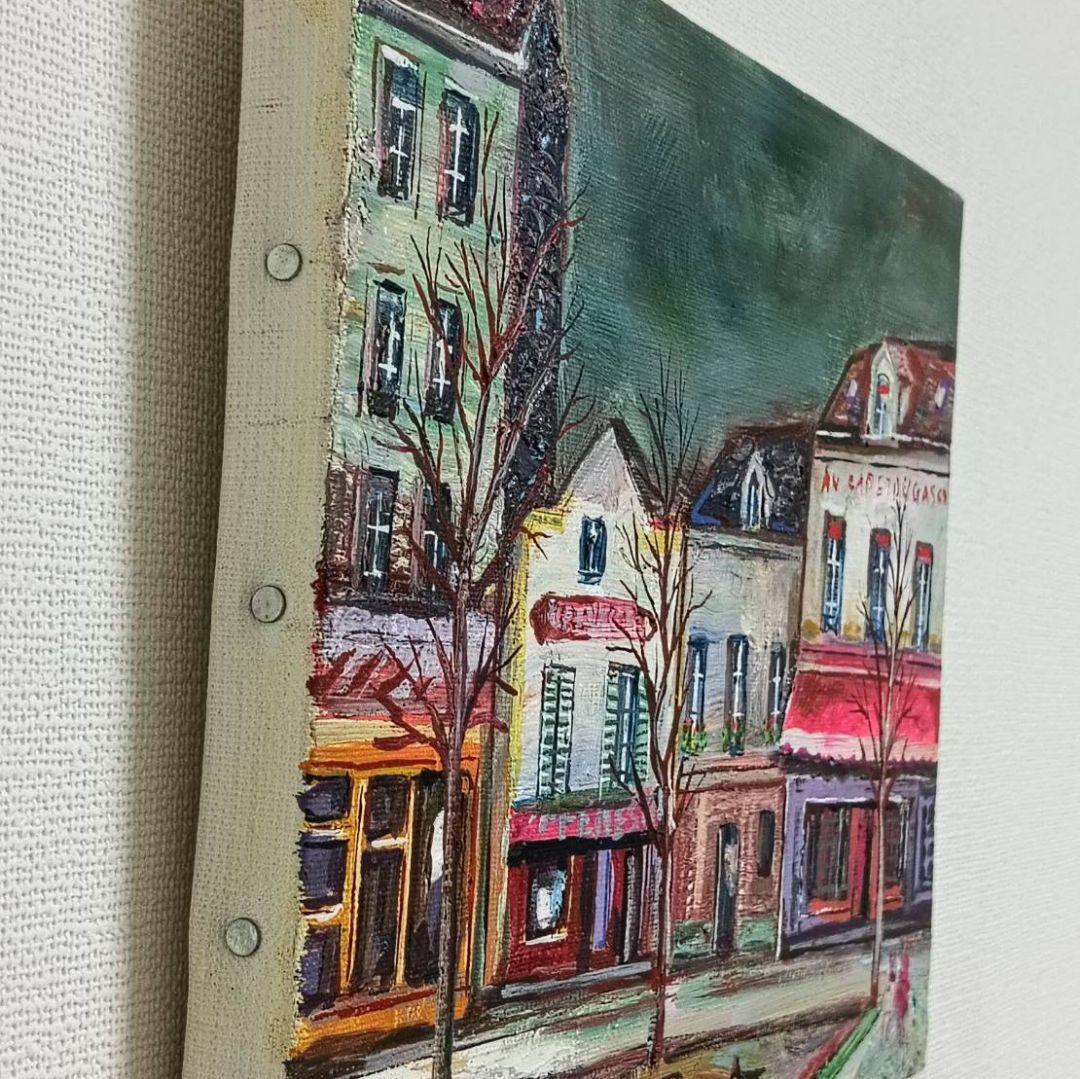 小澤勇寿郎　テアトル広場　美品の油絵です