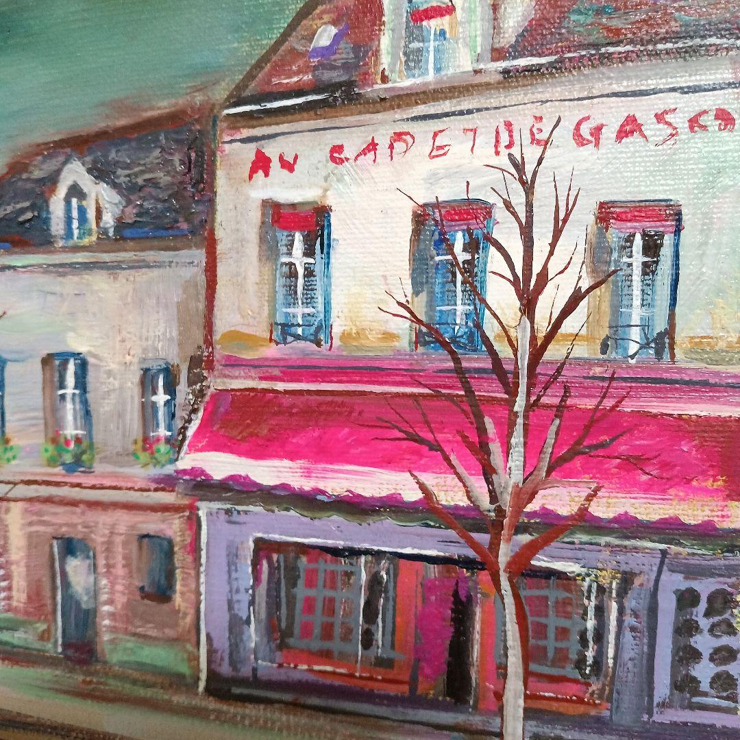 小澤勇寿郎　テアトル広場　美品の油絵です