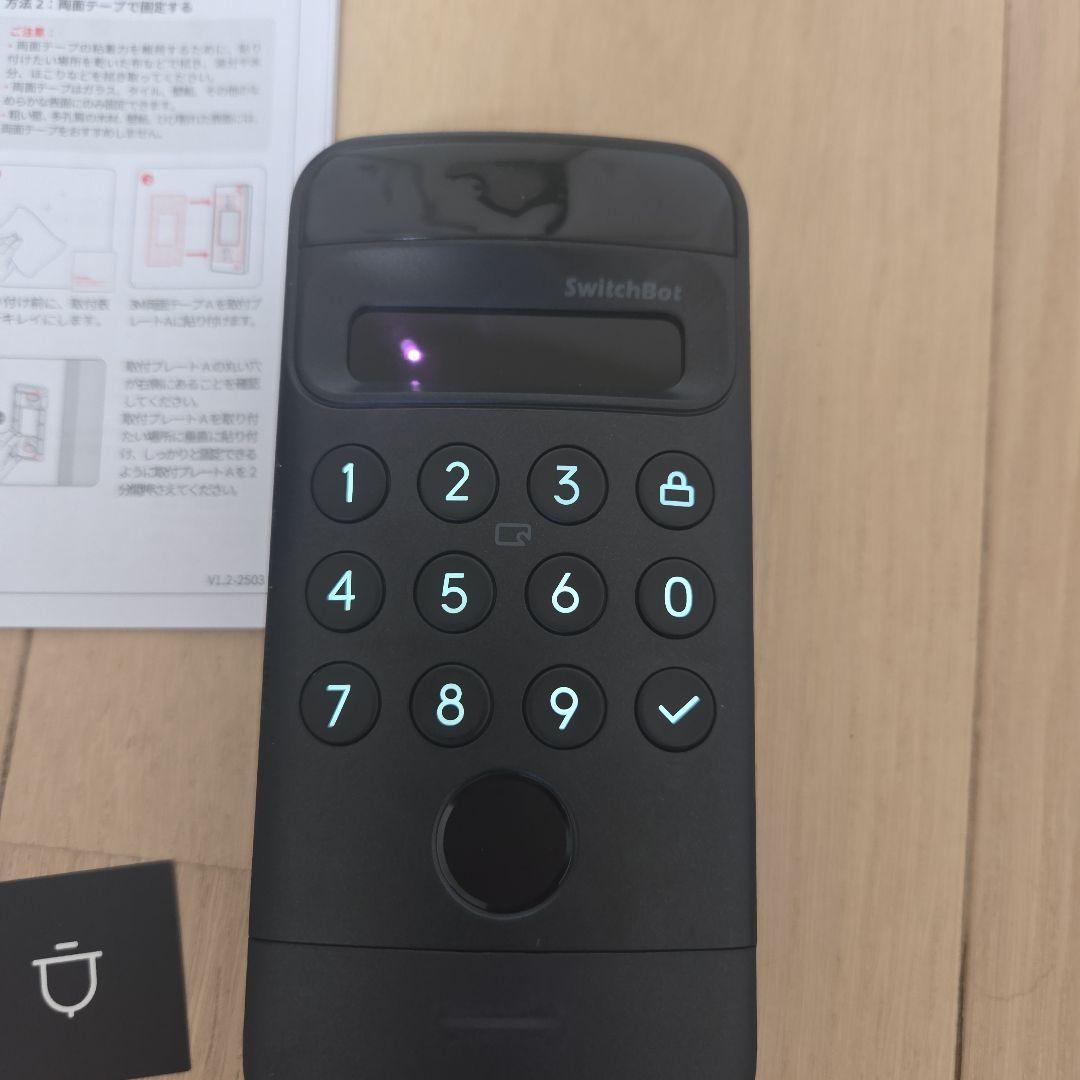 【中古】SwitchBot 顔認証パッド