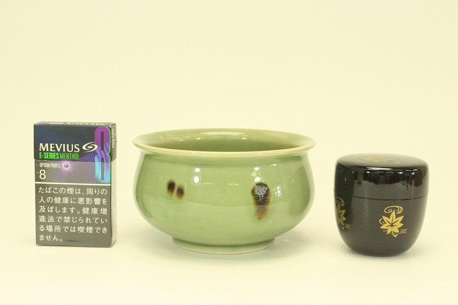 茶道具 お稽古揃い 茶碗 茶杓 建水 棗 茶入 茶筅 茶通箱まとめて(A787)