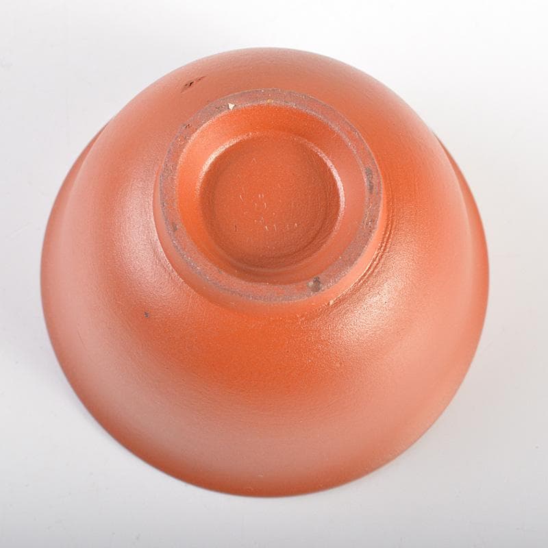 煎茶道具　紫砂　朱泥　内白釉　煎茶碗　20客まとめて　N　6670