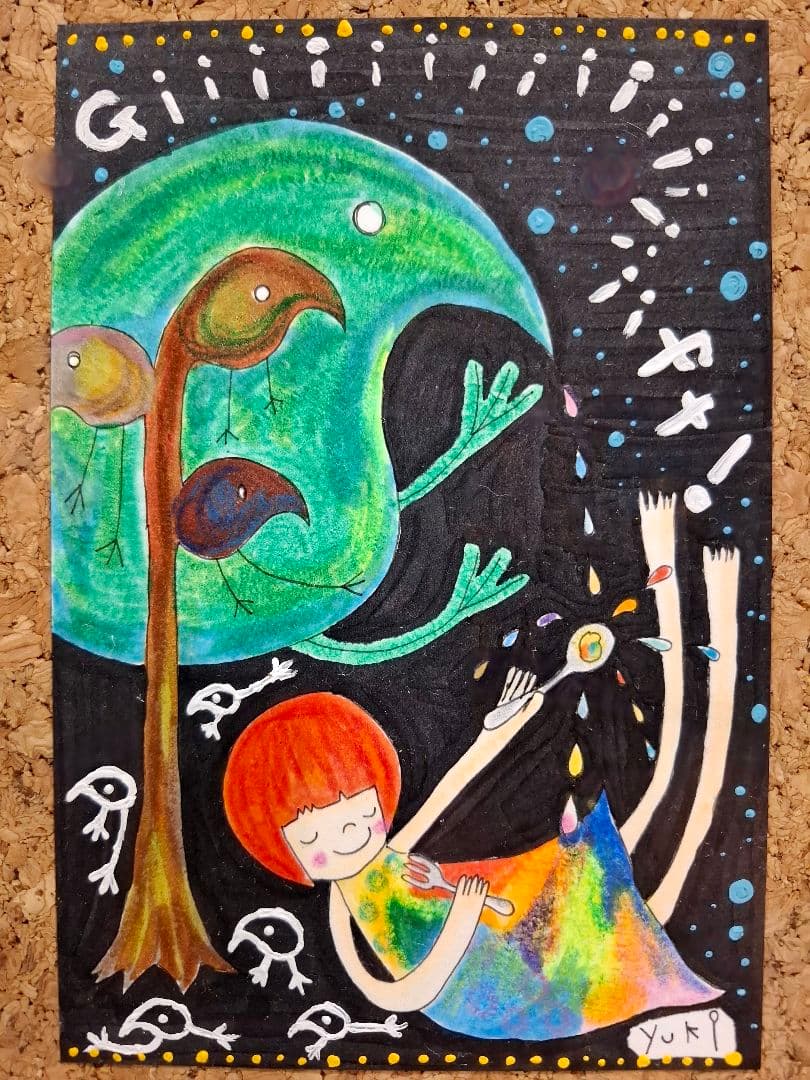 ヤマザキ ユキ(Gift)ポストカード額縁