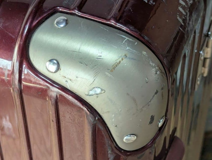 RIMOWA　73㍑　スーツケース　※ステッカー跡多数