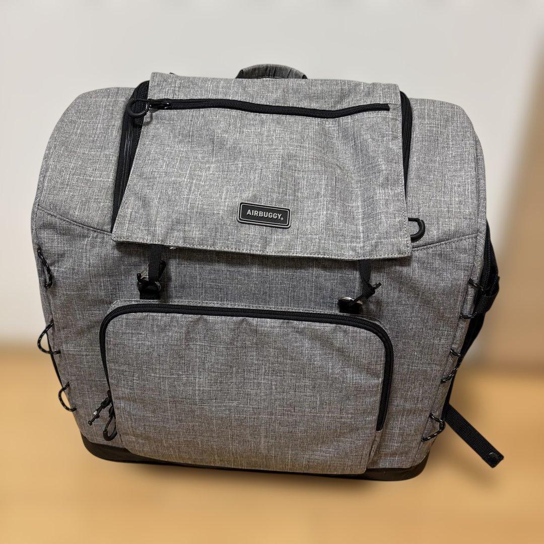 AIRBUGGY ワイド キャリーバッグ グレー