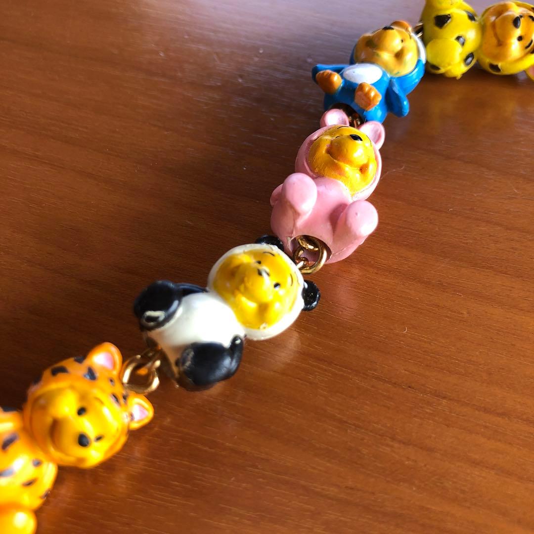 根付け　くまのプーさん（アニマル着ぐるみ）【５連セット】