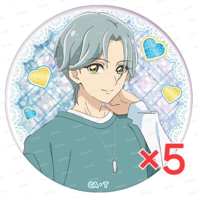 キミとアイドルプリキュア♪　ホログラム缶バッジ第2弾 響カイト×5