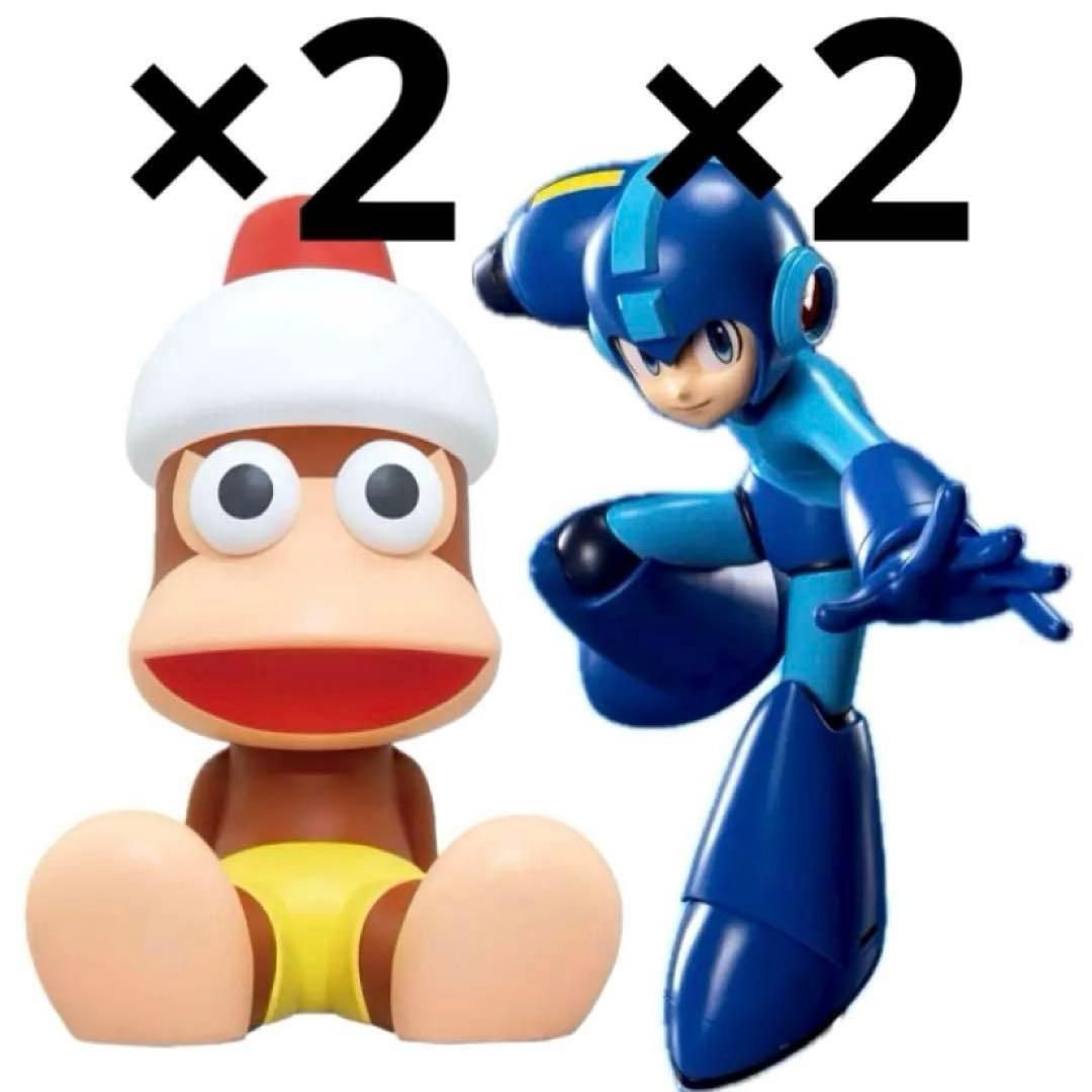 【匿名発送‼️4点セット❗️ロックマン / サルゲッチュ】ゲーム フィギュア