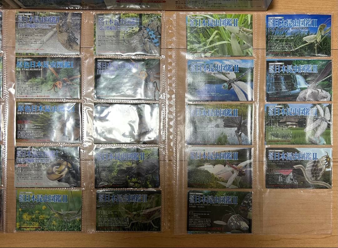 原色日本昆虫図鑑 Ⅰ Ⅱ コレクションBOX Ⅰ Ⅱ フルコンプセット
