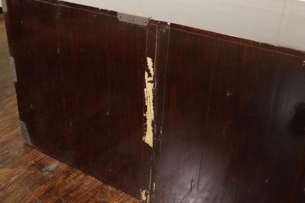 打ち出し金具！庄内箪笥 古家具/古民家/時代箪笥/チェスト/和家具/古道具/収納