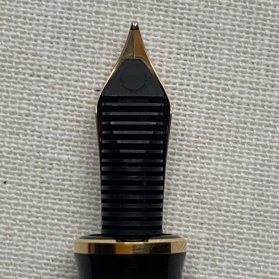 【美品】【箱備品付】ペリカン　スーベレーン　M400SE 茶縞 14C EF