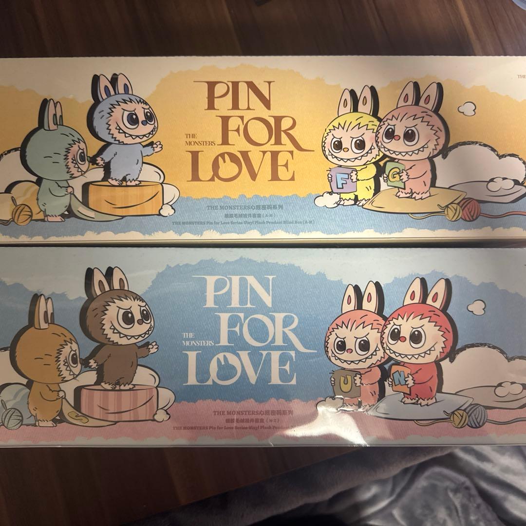 ラブブ　イニシャル　PIN FOR LOVE A-Z アソートボックス