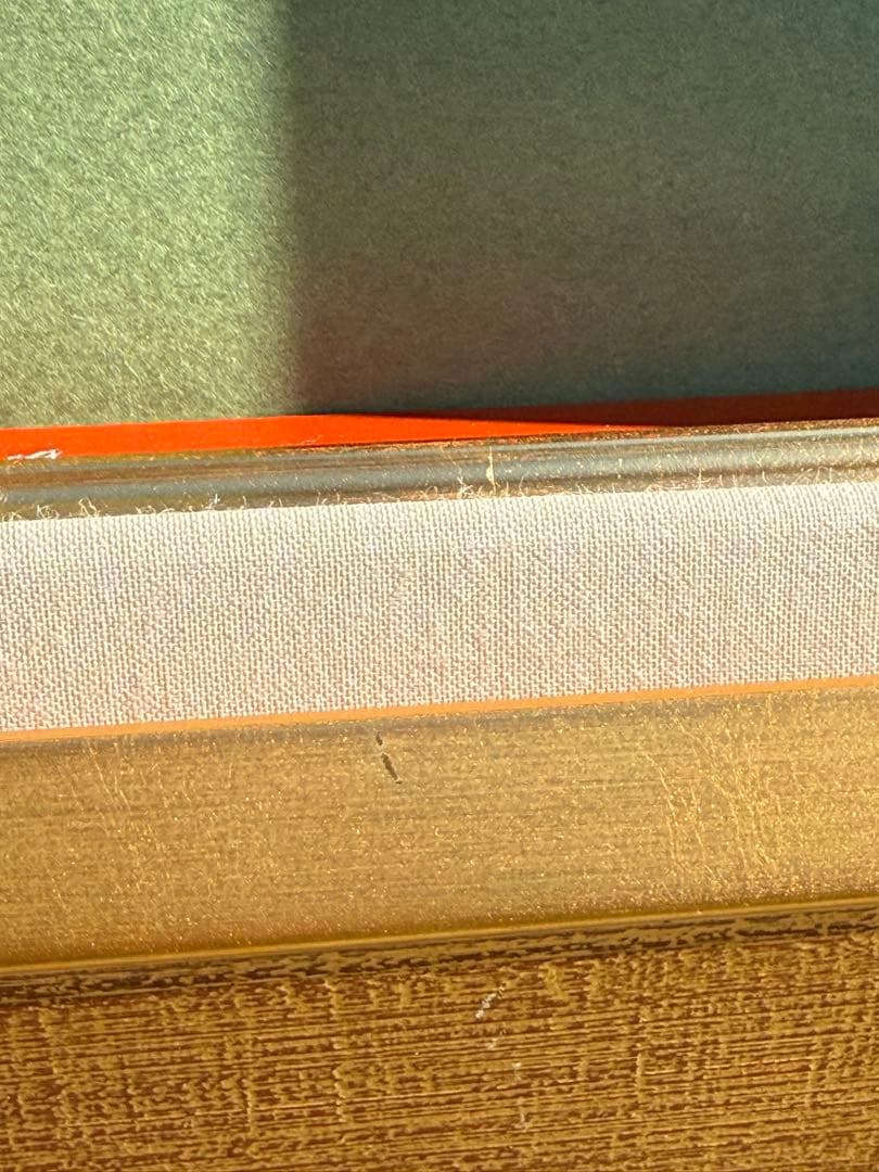 20Pサイズ豪華な金色の木製油彩額縁 アクリル板＆黄色袋＆供箱付き倉庫①1/6