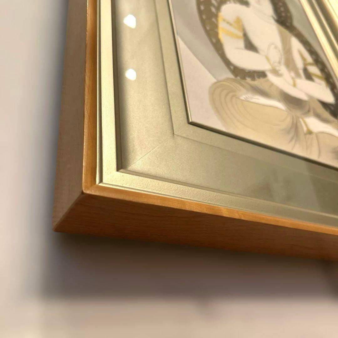 正規品）小倉遊亀『夏草』木版画絵画アダチ版画（検索）平山郁夫千住博東山魁夷