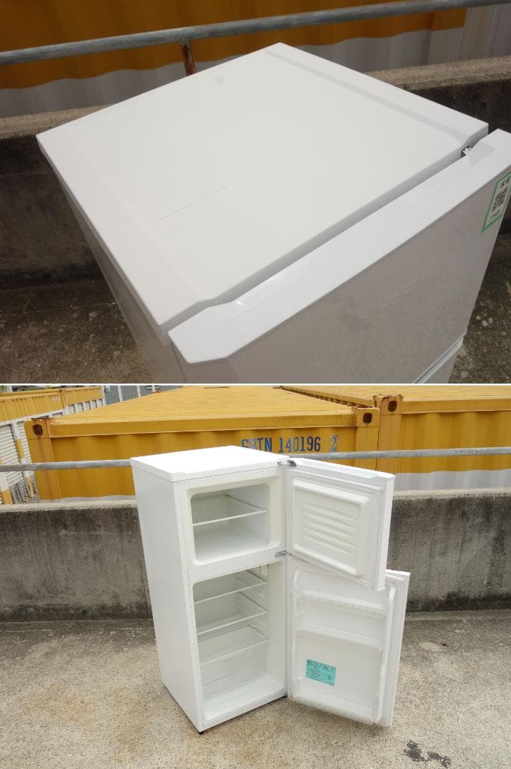 M▽ハイアール 冷蔵庫 121L 2ドア JR-N121A (27889)