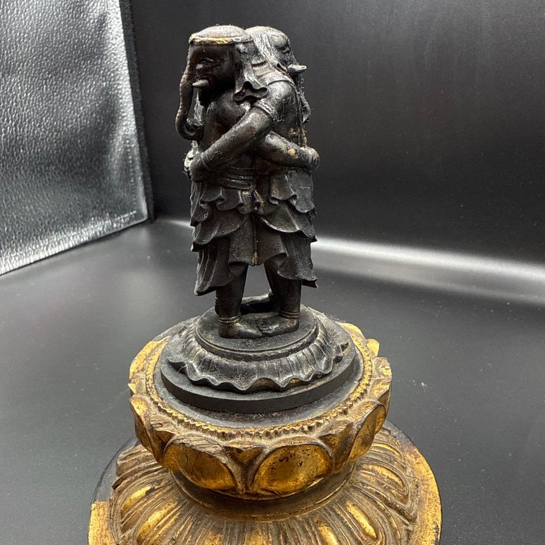 骨董　アンティーク　聖天像　ガネーシャ