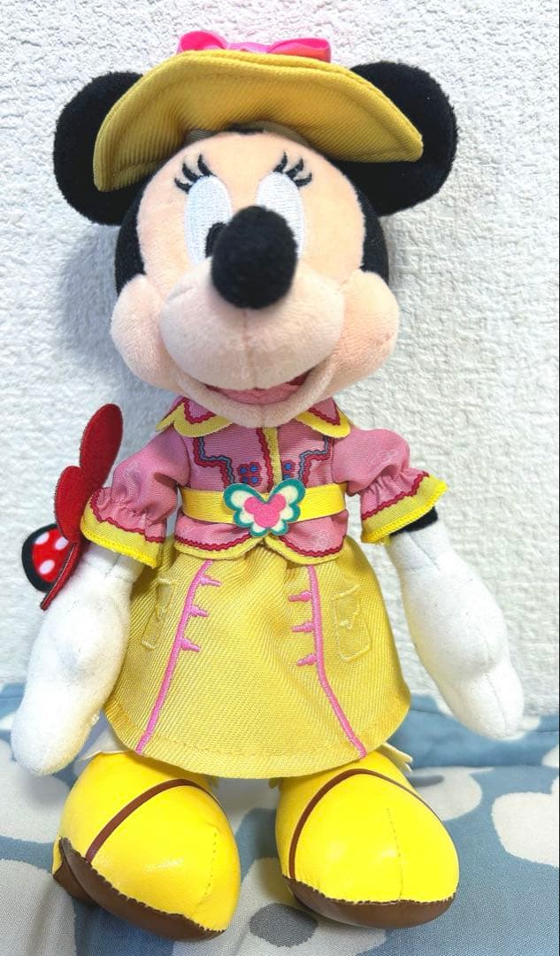 【美品】ディズニー パルパルーザ　ミニー　ぬいぐるみバッチ　ぬいぐるみ　10点