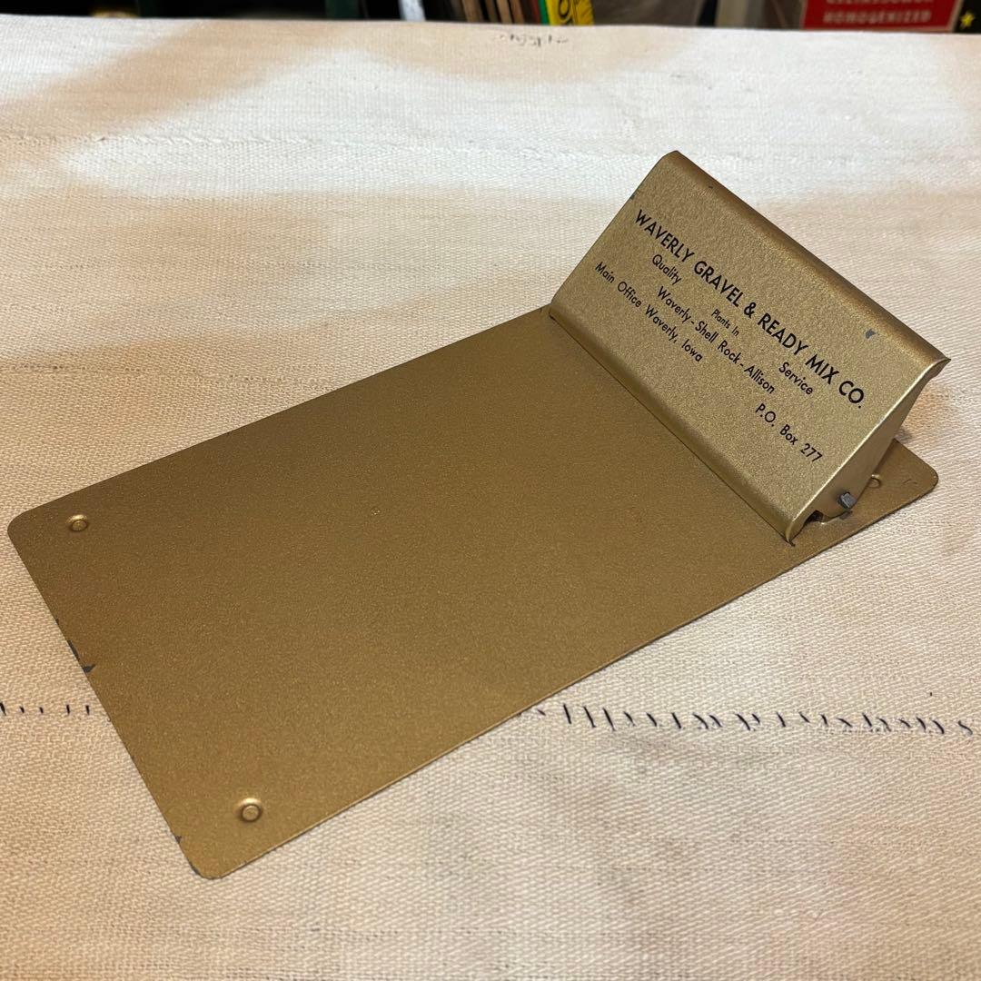 アンティーク雑貨 USAVINTAGE L CLIPBOARD WAVERLYGRAVEL