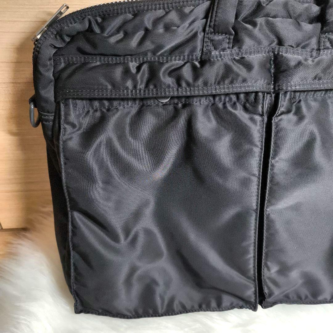 【美品】ポーター タンカー 廃盤 希少 ブリーフケース A4収納可能 ブラック