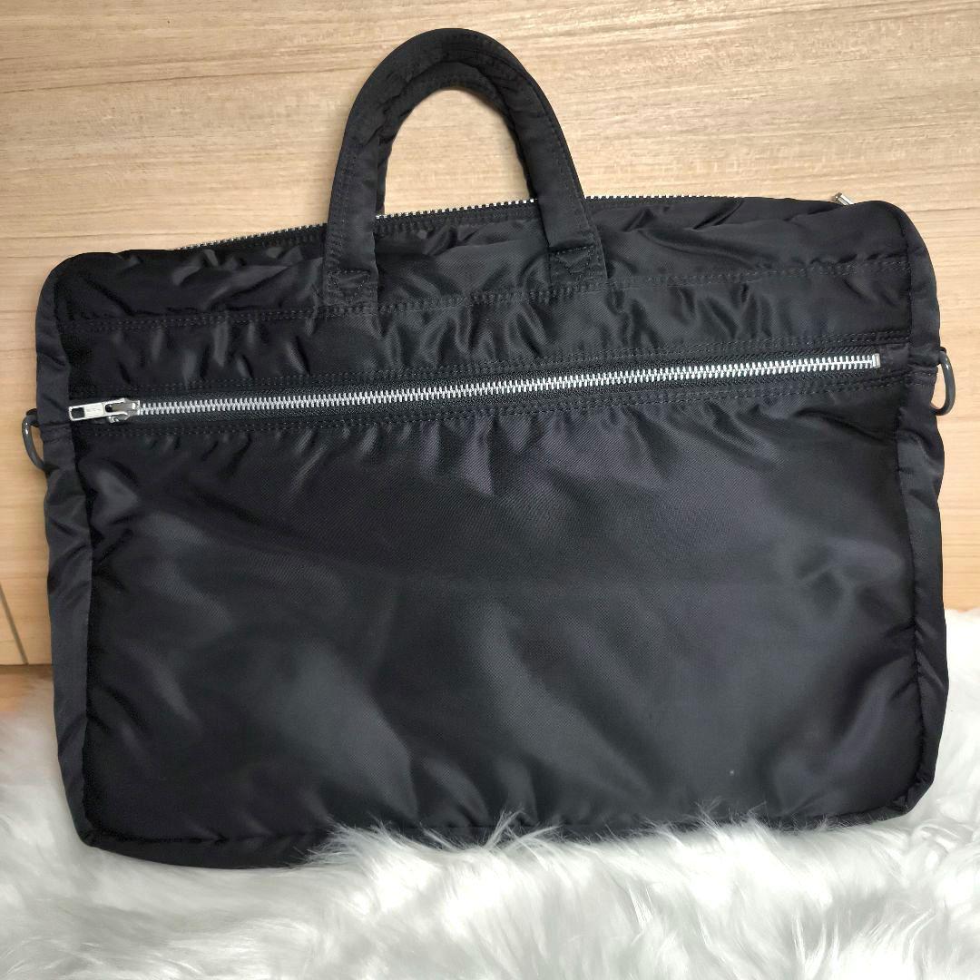 【美品】ポーター タンカー 廃盤 希少 ブリーフケース A4収納可能 ブラック