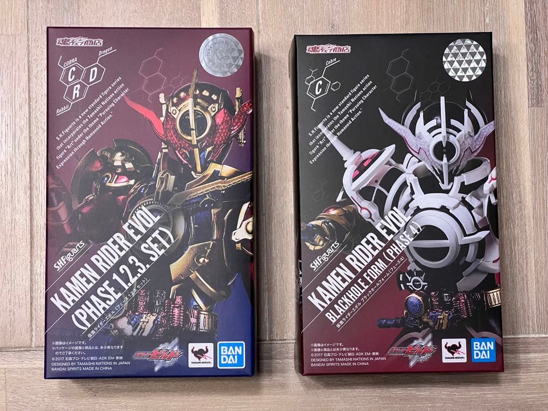 S.H.Figuarts 仮面ライダーエボル　フェーズ1.2.3.4セット