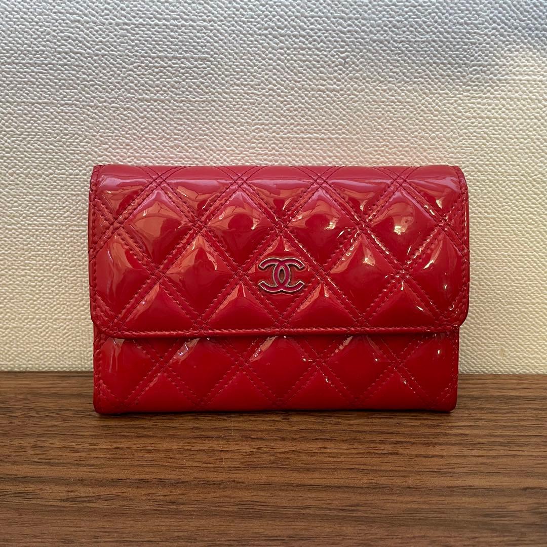 シャネル　財布　マトラッセ　ココマーク