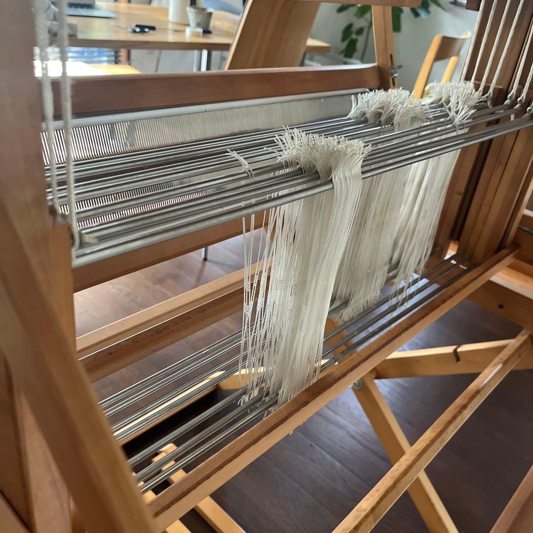 アシュフォード　テーブルルーム8枚綜絖60㎝幅　スタンド　ペダル