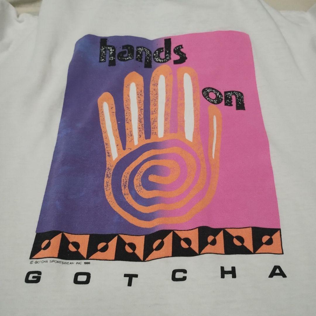 US古着 80's オールドサーフ　GOTCHA　ガッチャ　ヴィンテージTシャツ