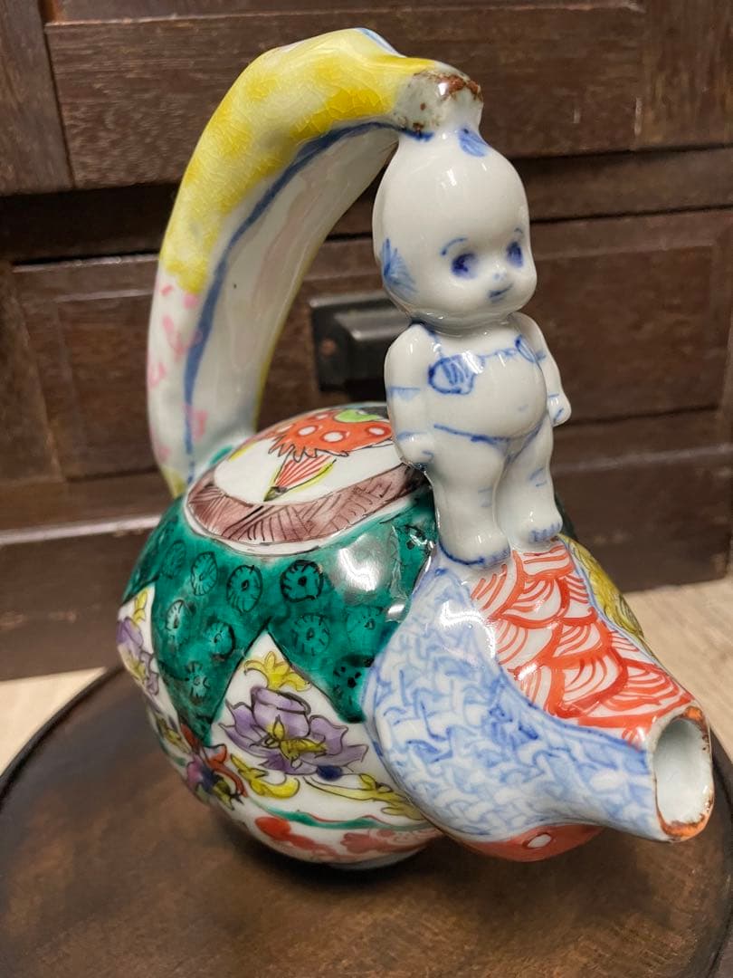 田辺京子　九谷焼　希少！マト子徳利