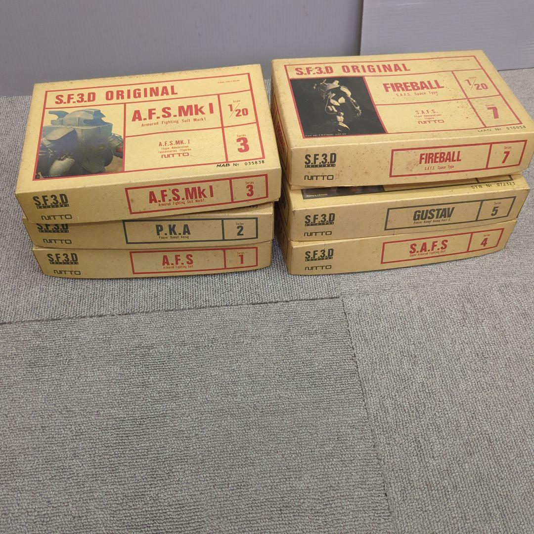 S.F.3.D ORIGINAL ロボット模型 6個セット
