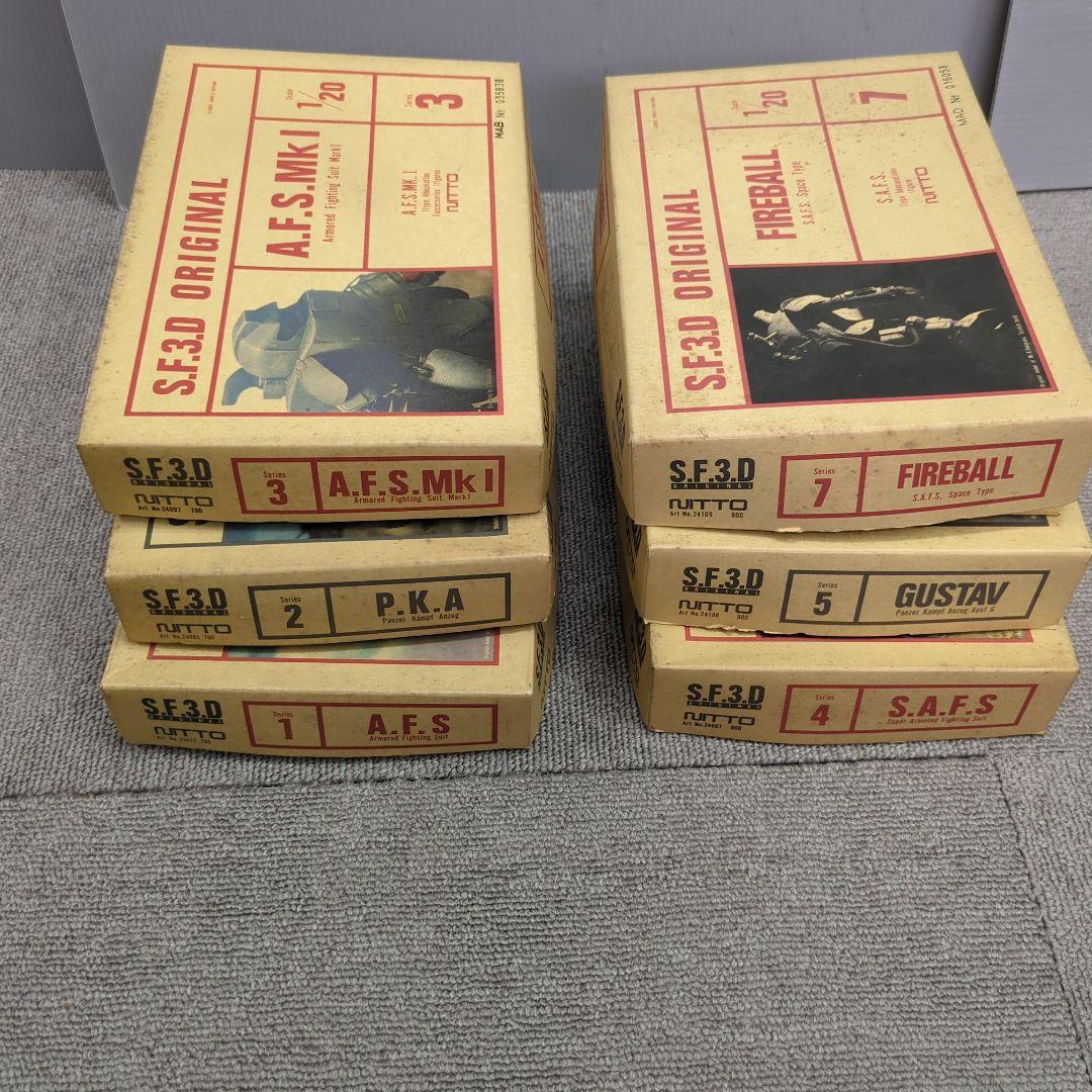 S.F.3.D ORIGINAL ロボット模型 6個セット