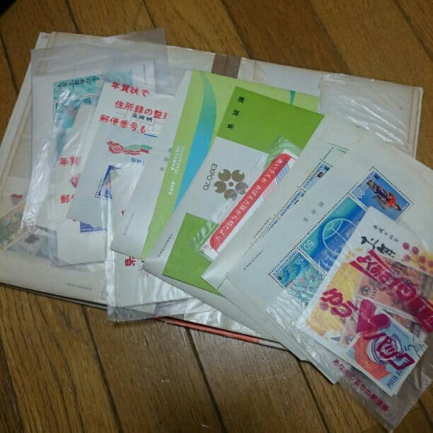 海外の切手や切手の束のセット