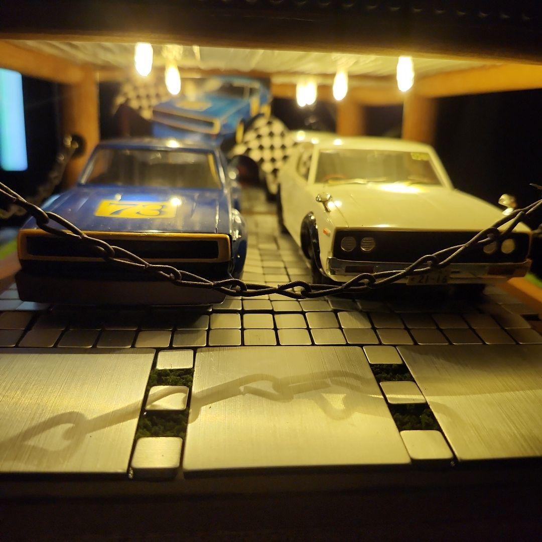 1/24 ケンメリGT-R 幻のGT-R ガレージ　ジオラマ