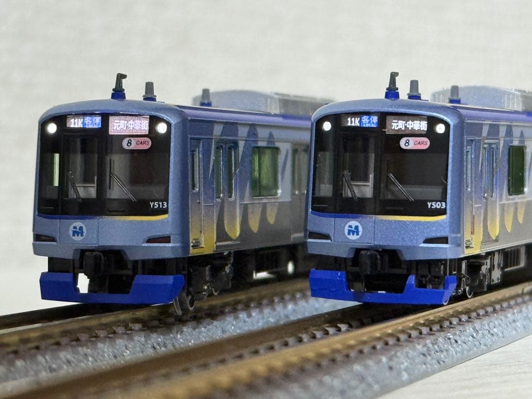 KATO 横浜高速鉄道Y500系(アンテナ増設) 8両セット