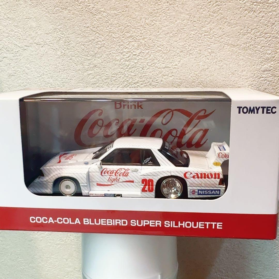新品未開封　トミーテック エブロ ニッサン コカコーラ ブルーバード シルエット