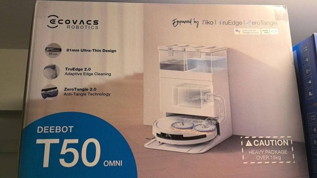 ECOVACS(エコバックス) T50 OMNI ロボット掃除機 15000Pa