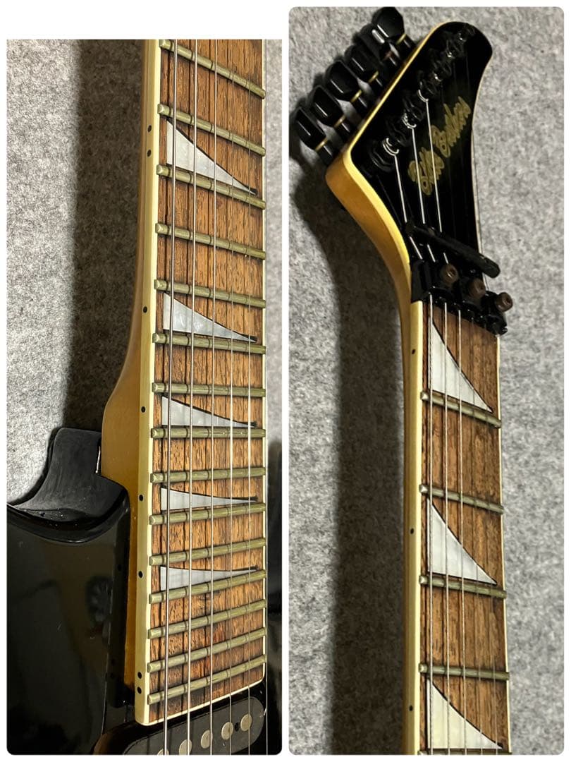 轟音　ビルスブラザーズ　フロイドローズ　SSH バナナヘッド　ジャクソンインレイ