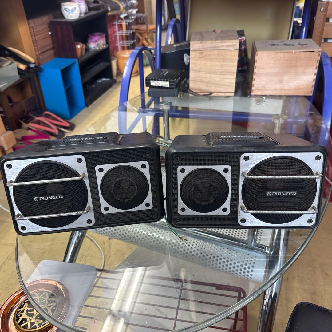 桃*郎様 当時物、パイオニア、TS-X6.スピーカー