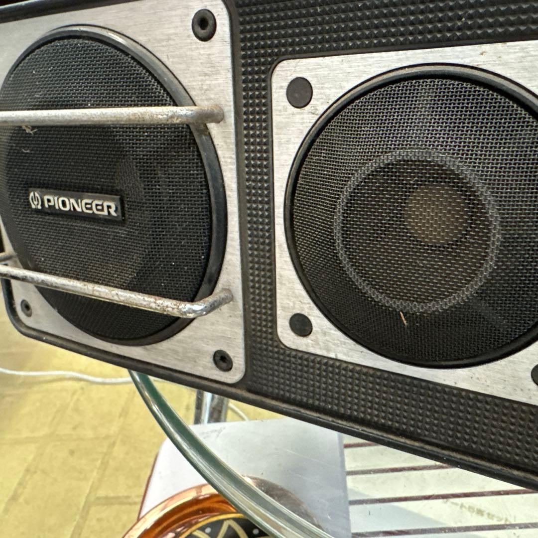 桃*郎様 当時物、パイオニア、TS-X6.スピーカー