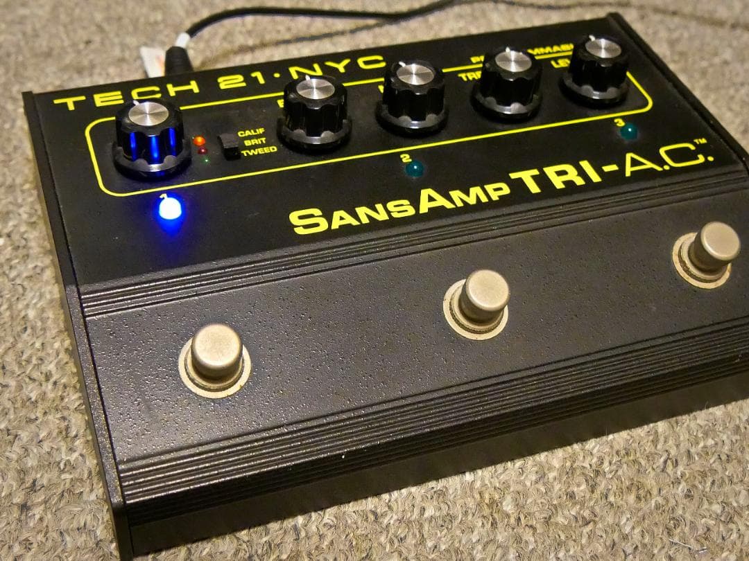 【箱/説明書付】TECH 21 NYC SansAmp TRI-A.C.