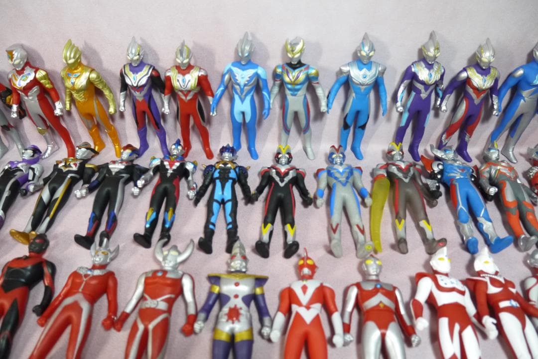 【専用】ウルトラヒーローシリーズ500　ウルトラマン　ソフビ　124体セット