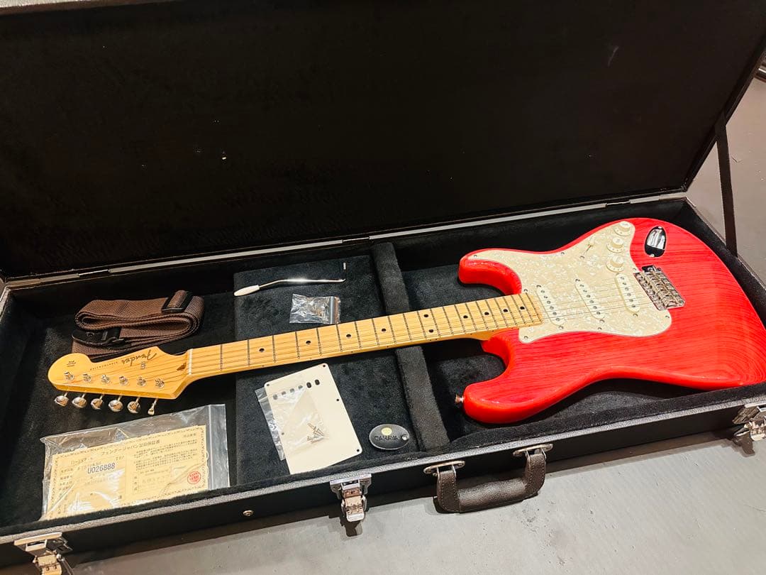 ギター Fender JAPAN STRATOCASTER ST57/ASH TRP