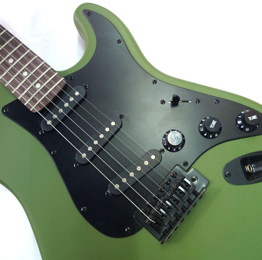 SELDER アーミーグリーン ストラトタイプ エレキギター